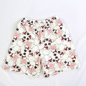 SOLD! - VTG HamWear Shorts Flat Front Sz L Snowman